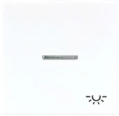 Wyłączniki światła i elektryczne - Jung ls990ko 5lww przełącznik kołyskowy z symbolem "światło" KO LS990KO5LWW - miniaturka - grafika 1