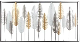 Ozdoba ścienna z motywem liści DECO 134 x 68 cm 166950 - Dekoracje domu Ozdoba ścienna z motywem liści DECO 134 x 68 cm 166950 - Dekoracje domu - miniaturka - grafika 1