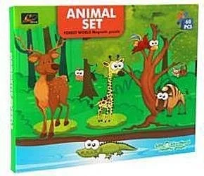 Askato Puzzle magnetyczne zwierzęta - Puzzle - miniaturka - grafika 2