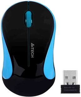 A4Tech V-TRACK G3-270N-1 czarno-niebieska (43755) - Myszki - miniaturka - grafika 2