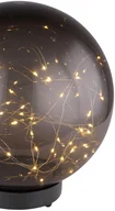 Lampy ogrodowe - Globo Lampa solarna LED kula kolory dymu,  20 cm - miniaturka - grafika 1