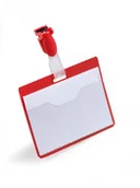 Identyfikatory - Durable Identyfikator z klipem - 60x90 mm / 25 szt 810619 - miniaturka - grafika 1