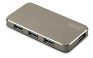 Huby USB - Digitus HUB USB 4 USB 3.0 HUB aktywny PSU 5V/2A DA-70240 - miniaturka - grafika 1