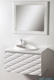 Sanitti Otto umywalka nablatowa 52x36 cm biały mat OTTO-52-BM - Umywalki - miniaturka - grafika 3