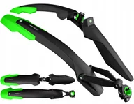 Błotniki rowerowe - SIMPLA Błotniki Adhd Sdl Komplet Green 27,5-29'' - miniaturka - grafika 1