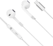 Słuchawki - Kruger&Matz C2 USB-C białe - miniaturka - grafika 1