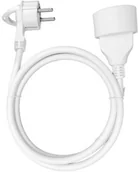 Przedłużacze i rozgałęźniki - HBF domowy jednogniazdowy, 1x2P+Z 1,5m,kabel PVC H05VV-F 3x1,5mm, 230VAC/16A OR-AE-13194/1,5M - miniaturka - grafika 1