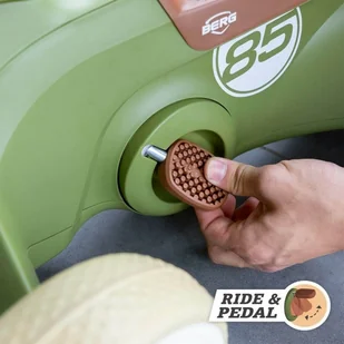 Berg GO2 Gokart Jeździk Rowerek 2w1 Retro Green 24.50.08.00 - Jeździki dla dzieci - miniaturka - grafika 11