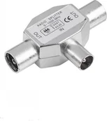 Inne akcesoria audio-wideo - NoName Rozgałęźnik ind metal 1 wt./2 gn ZLA0362 - miniaturka - grafika 1