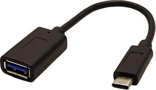 Value 11999030 USB 3.1 kabel, typ C wtyczka do gniazda A, 0,15 m Czarny 11999030 - Kable USB - miniaturka - grafika 2