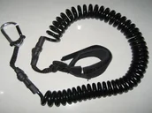 Pływanie - Viamare Smycz do wiosła SUP SUP Paddle Leash - miniaturka - grafika 1