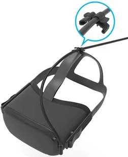 Alogy Zaciski do kabli przenośny klips 2x organizer Alogy do Oculus Quest 10012X1 - Maskownice do kabli - miniaturka - grafika 2