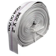 Węże ogrodowe i zraszacze - Wąż Strażacki 2cale 52mm 30M Węże Gumowany Do Wody - miniaturka - grafika 1