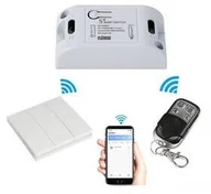 Systemy inteligentnych domów - iQtech Moduł przekaźnika iQtech SmartLife SB002 Wi-Fi s ovladači iQTSB002) - miniaturka - grafika 1