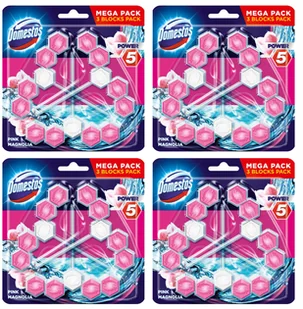 Domestos Trio Power 5 Lawenda Zawieszka Wc 12szt - Środki do WC - miniaturka - grafika 3