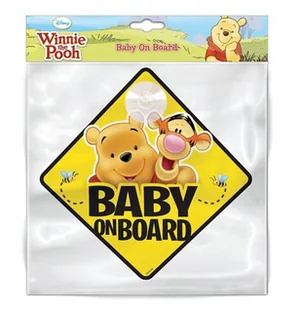 Tabliczka Baby On Board Kubuś - Akcesoria do fotelików - miniaturka - grafika 14