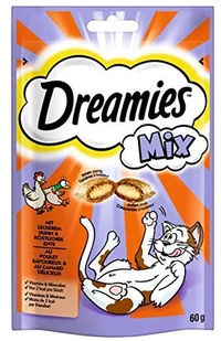 Dreamies Przysmaki Dla Kota 2 Smaki 60 G Kurczak Z Kaczką - Suplementy i witaminy dla kotów - miniaturka - grafika 2