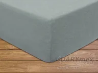 Pościel dla dzieci - Darymex Prześcieradło Frotte z Gumką Popiel 70x140 - miniaturka - grafika 1