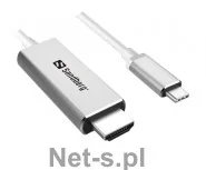 Kabel Usb-c-hdmi 2M - Kable komputerowe i do monitorów - miniaturka - grafika 2