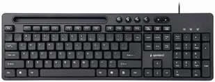 Gembird KB-UM-108 Czarna - Klawiatury - miniaturka - grafika 2