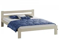 Łóżka - Magnat Meble Łóżko drewniane Mato 160x200 EKO Sosna bielona - miniaturka - grafika 1