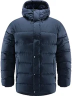 Kurtki i kamizelki sportowe męskie - Haglöfs Haglöfs Näs Kurtka puchowa Mężczyźni, tarn blue M 2020 Kurtki zimowe i kurtki parki 604637-3N5-M - miniaturka - grafika 1