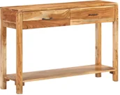 Szafki do salonu - vidaXL Szafka, 110x30x75 cm, lite drewno akacjowe 320471 - miniaturka - grafika 1