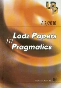 6.2/2010 Lodz Papers in Pragmatics - Czasopisma - miniaturka - grafika 2