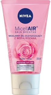 Nivea MicellAir Micelarny żel do mycia twarzy z wodą różaną 150 ml - Żele do mycia twarzy - miniaturka - grafika 2