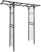 Kratki i pergole - Pergola ogrodowa 52x52x206 cm prosta metalowa Lustan - miniaturka - grafika 1