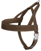 Smycze dla psów - Hunter Hunting naczynia norweskie, skóra nubuk, 55 cm, brązowy - miniaturka - grafika 1