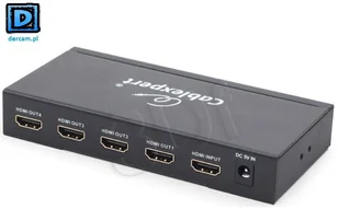 Gembird Splitter HDMI, 1x4 DSP-4PH4-02 - Rozgałęźniki - miniaturka - grafika 7