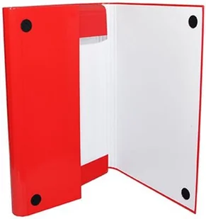 OFFICE PRODUCTS Teczka z rzepem PP, A4/4cm, 3-skrz., czerwona 21187411-04 - Teczki i skoroszyty - miniaturka - grafika 2