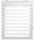 Rolety - Blindecor blindecor ND100  roleta podwójnie plecione, w dzień i w nocy, kremowy, 100 x 180 cm 150130100 - miniaturka - grafika 1