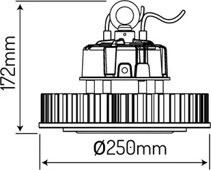 LED line Oprawa High-Bay UFO 100W 130lm/W 4000K 120° RAIDER 130 470935 - Oprawy, klosze i abażury - miniaturka - grafika 3