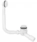 Syfony - McAlpine Syfon wannowy click-clack biały HC2600CL-WH HC2600CL-WH - miniaturka - grafika 1