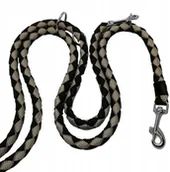 Smycze dla psów - Nobby Smycz taśma regulowana pleciona mocna S-m - miniaturka - grafika 1