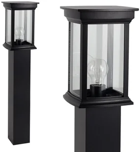 K. S. VERLICHTING Słupek ogrodowy Carlton czarny - Lampy ogrodowe - miniaturka - grafika 5