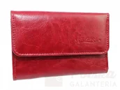 Portfele - CRIS-POL Portfel Damski Skórzany CRIS-POL(PL) Skóra Licowa 14 cm Kieszeń Na Zewnątrz - miniaturka - grafika 1