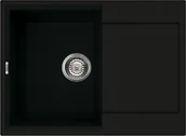 Zlewozmywaki - Elleci Easy 135 40 Full black - miniaturka - grafika 1