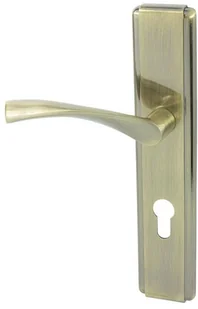 Domino Klamka do drzwi Romana lewa brąz - Klamki - miniaturka - grafika 2