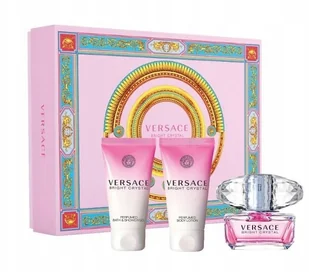 Versace Bright Crystal Zestaw EDT Dla Pań 50ml - Zestawy perfum damskich - miniaturka - grafika 2