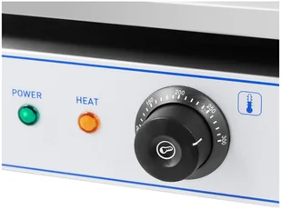 Royal Catering Płyta elektryczna 550 x 400 mm gładka 3000 W RC-EG002 - Piece, kotły  i płyty grzejne gastronomiczne - miniaturka - grafika 2