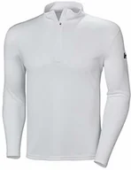 Koszulki sportowe męskie - Helly Hansen Hh Tech 1/2 Zip koszulka polo, biała (Blanco 001), X-Large - miniaturka - grafika 1