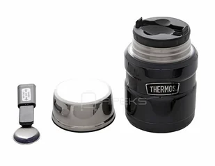 Thermos King 0,47l oryginalny profesjonalny termos na jedzenie z łyżką - miedziany THR128088 - Termosy - miniaturka - grafika 2