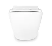 Miski WC - Rea Miska WC podwieszana bezrantowa z deską slim Carlo Mini Rimless C1256) __DODATKOWE_5%_RABATU_NA_KOD_ 5"__ - miniaturka - grafika 1