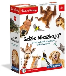Clementoni Gdzie mieszkają$26 - Gry planszowe - miniaturka - grafika 3