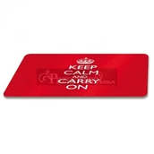 Deski do krojenia - Nuova Cer Easy life r2s PODSTAWKA NA STÓŁ / POD NACZYNIA - Keep Calm and Carry On - miniaturka - grafika 1