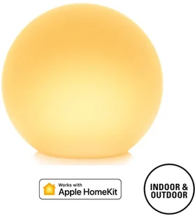 Elgato Eve Flare - Przenośne inteligentne oświetlenie LED z technologią Apple HomeKit, wodoodporność IP65, bezprzewodowe ładowanie, białe i kolorowe światło 10EAX8301 - Systemy inteligentnych domów - miniaturka - grafika 2