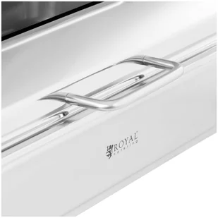 Royal Catering Podgrzewacz do potraw GN 1/1 8,5 l 2 pojemniki na pastę okienko RCCD-RT13_9L - Inne urządzenia gastronomiczne - miniaturka - grafika 3